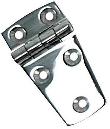 S-3436C – WHITECAP IND Boat Door Hinge, Short Side Plate Hinge 2-1/4 Inch Length x 1-1/2 Inch Width Stainless Steel S...